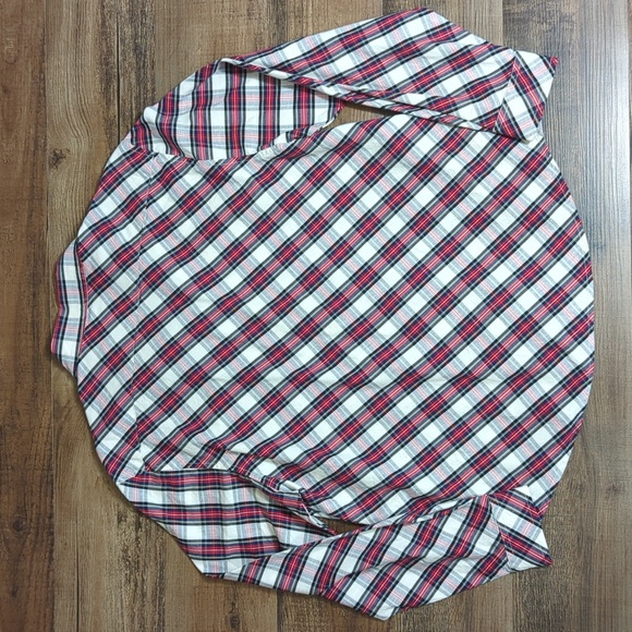 Vintage Pendleton Originals Plaid Flannel Shirt Size Medium in Red/White/Black - Picture 3 of 6